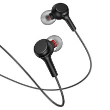 Hoco Wire earphones Jack 3,5 mm Hoco M78 black Hoco Wire earphones Jack 3,5 mm Hoco M78 black