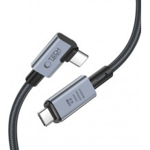 Tech-Protect UltraBoost Max L USB-C 4.0 to USB-C 4.0 PD 240W 1.5m Grey Tech-Protect UltraBoost Max L USB-C 4.0 to USB-C 4.0 PD 240W 1.5m Grey