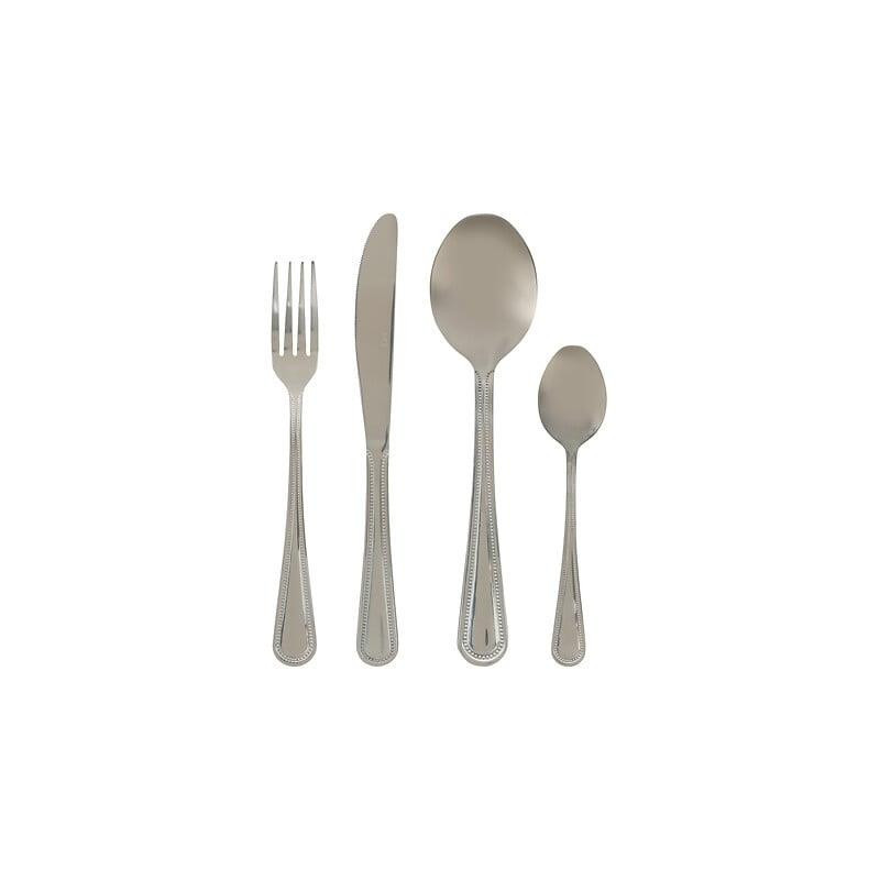 Cutlery set, silver col., 24 pcs.