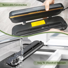 Riff Vacuum Sealer Machine with UV sterilization with cutting knife + 10 bags
