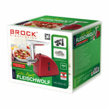 Brock MG 1502 RD Meat Grinder 1500W, Red / Steel