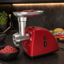Brock MG 1502 RD Meat Grinder 1500W, Red / Steel