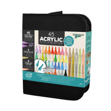 45 acrylic marker set for...