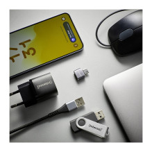 Intenso 3-pack USB Adapter USB-A - USB-C C480C Aluminium