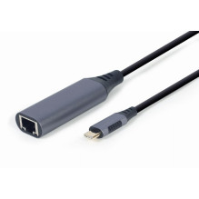 USB Dokas - Gembird A-USB3C-LAN-01 Type-C USB 3.2 Gen 1 Juodas / Pilkas USB Dokas - Gembird A-USB3C-LAN-01 Type-C USB 3.2 Gen 1 Juodas / Pilkas