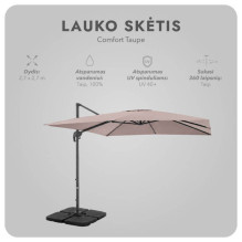 Lauko skėtis Comfort Taupe