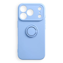 Case for iPhone 17 Pro / 18 Pro Silicone Ring light blue