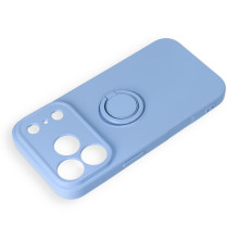 Case for iPhone 17 Pro / 18 Pro Silicone Ring light blue