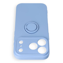 Case for iPhone 17 Pro / 18 Pro Silicone Ring light blue