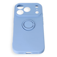 Case for iPhone 17 Pro / 18 Pro Silicone Ring light blue