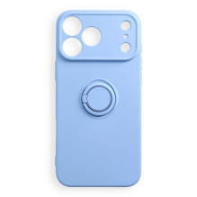 Case for iPhone 17 Pro Max / 18 Pro Max Silicone Ring light blue