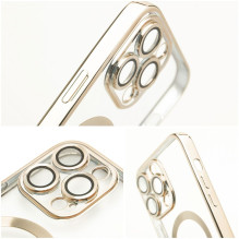 „iPhone 17 Pro / 18 Pro Electro“ dėklas Mag Suderinamas su „MagSafe“, auksinis „iPhone 17 Pro / 18 Pro Electro“ dėklas Mag Suderinamas su „MagSafe“, auksinis