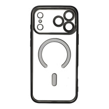 „iPhone 17 Pro Max / 18 Pro Max Electro“ dėklas Mag Suderinamas su „MagSafe“ (juodas) „iPhone 17 Pro Max / 18 Pro Max Electro“ dėklas Mag Suderinamas su „MagSafe“ (juodas)