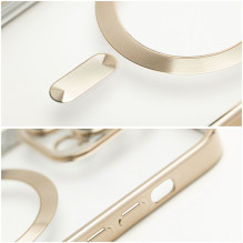 Case for iPhone 17 Pro Max / 18 Pro Max Electro Mag Cover compatible with MagSafe gold Case for iPhone 17 Pro Max / 18 Pro Max Electro Mag Cover compatible with MagSafe gold