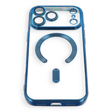 iPhone 17 Pro / 18 Pro Electro dėklas Mag Dėklas, suderinamas su „MagSafe“, tamsiai mėlynas iPhone 17 Pro / 18 Pro Electro dėklas Mag Dėklas, suderinamas su „MagSafe“, tamsiai mėlynas