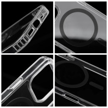 „iPhone 17 Pro Max / 18 Pro Max“ dėklas su klijais, spalvingas žiedas Mag. Suderinamas su „MagSafe“, juodas. „iPhone 17 Pro Max / 18 Pro Max“ dėklas su klijais, spalvingas žiedas Mag. Suderinamas su „MagSafe“, juodas.