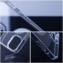 Case for iPhone 17 Pro Max / 18 Pro Max Clear Mag Cover (STR) compatible with MagSafe transparent