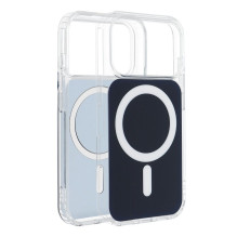 Case for iPhone 17 Pro Max / 18 Pro Max Clear Fusion Mag Cover compatible with MagSafe navy blue Case for iPhone 17 Pro Max / 18 Pro Max Clear Fusion Mag Cover compatible with MagSafe navy blue