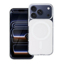 „iPhone 17 Pro / 18 Pro“ dėklas, skaidrus Fusion Mag Dėklas, suderinamas su „MagSafe“, baltas „iPhone 17 Pro / 18 Pro“ dėklas, skaidrus Fusion Mag Dėklas, suderinamas su „MagSafe“, baltas
