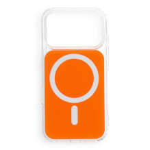 Case for iPhone 17 Pro / 18 Pro Clear Fusion Mag Cover compatible with MagSafe orange Case for iPhone 17 Pro / 18 Pro Clear Fusion Mag Cover compatible with MagSafe orange