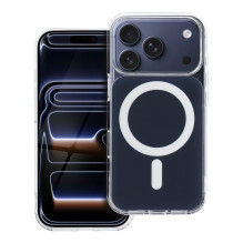 „iPhone 17 Pro / 18 Pro“ dėklas, skaidrus Fusion Mag Dėklas, suderinamas su „MagSafe“, tamsiai mėlynas „iPhone 17 Pro / 18 Pro“ dėklas, skaidrus Fusion Mag Dėklas, suderinamas su „MagSafe“, tamsiai mėlynas