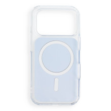 Case for iPhone 17 Pro / 18 Pro Clear Fusion Mag Cover compatible with MagSafe light blue Case for iPhone 17 Pro / 18 Pro Clear Fusion Mag Cover compatible with MagSafe light blue