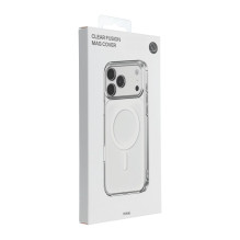 Case for iPhone 17 Pro Max / 18 Pro Max Clear Fusion Mag Cover compatible with MagSafe white Case for iPhone 17 Pro Max / 18 Pro Max Clear Fusion Mag Cover compatible with MagSafe white