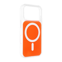 Case for iPhone 17 Pro Max / 18 Pro Max Clear Fusion Mag Cover compatible with MagSafe hermes orange Case for iPhone 17 Pro Max / 18 Pro Max Clear Fusion Mag Cover compatible with MagSafe hermes orange