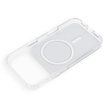 Case for iPhone 17 Pro / 18 Pro Clear Fusion Mag Cover compatible with MagSafe dark cherry Case for iPhone 17 Pro / 18 Pro Clear Fusion Mag Cover compatible with MagSafe dark cherry