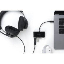 USB šakotuvas Kensington Kensington HUB CH1200 USB-C 4-portu USB šakotuvas Kensington Kensington HUB CH1200 USB-C 4-portu