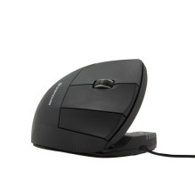 Pelės Contour UniMouse laidinė USB Type-A dešiniarankiams Black matinė retail Pelės Contour UniMouse laidinė USB Type-A dešiniarankiams Black matinė retail