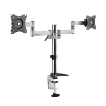 Dual monitor mount 13-27, aluminum Dual monitor mount 13-27, aluminum