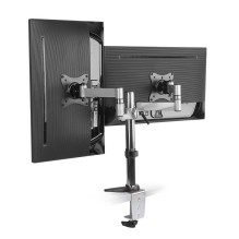 Uchwyt do monitorius, 2x 13–27 colių, max. 16kg Uchwyt do monitorius, 2x 13–27 colių, max. 16kg