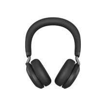 Jabra Evolve2 75 USB-C MS stereo Bluetooth ausinės su juodomis jungtimis
