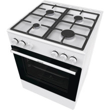 Gorenje GG6A10WFFM laisvai pastatoma viryklė dujinė, balta