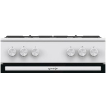 Gorenje GG6A10WFFM laisvai pastatoma viryklė dujinė, balta