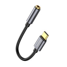 „Baseus L54“ mobiliojo telefono laidas, juodas, pilkas USB C 3,5 mm „Baseus L54“ mobiliojo telefono laidas, juodas, pilkas USB C 3,5 mm