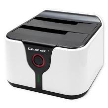 Qoltec 50309 HDD SSD 2.5" 3.5" docking station, SATA III, USB 3.0, Super speed 5Gb / s, with Clonning function Qoltec 50309 HDD SSD 2.5" 3.5" docking station, SATA III, USB 3.0, Super speed 5Gb / s, with Clonning function