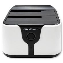 Qoltec 50309 HDD SSD 2.5" 3.5" docking station, SATA III, USB 3.0, Super speed 5Gb / s, with Clonning function Qoltec 50309 HDD SSD 2.5" 3.5" docking station, SATA III, USB 3.0, Super speed 5Gb / s, with Clonning function