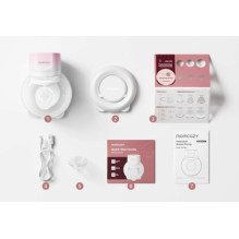 Momcozy S12 PRO+ elektrinis krūties siurblys, rožinis Momcozy S12 PRO+ elektrinis krūties siurblys, rožinis