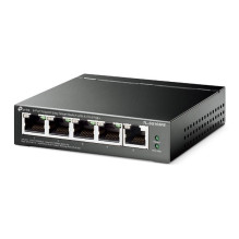 TP-Link 5-Port Gigabit Easy Smart PoE jungiklis su 4-Port PoE+ TP-Link 5-Port Gigabit Easy Smart PoE jungiklis su 4-Port PoE+