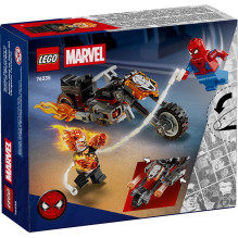 LEGO MARVEL 76335 Žmogus-voras prieš Vaiduoklio Riderio motociklą
