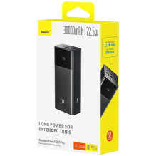 BASEUS ENERFILL FP41 30000 mAh 22.5 W power bank with Baseus Simple USB-A cable 30 cm