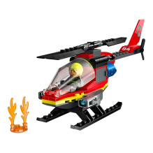 LEGO CITY 60411 Ugniagesių gelbėjimo sraigtasparnis LEGO CITY 60411 Ugniagesių gelbėjimo sraigtasparnis