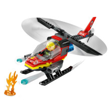 LEGO CITY 60411 Ugniagesių gelbėjimo sraigtasparnis LEGO CITY 60411 Ugniagesių gelbėjimo sraigtasparnis