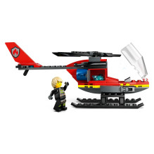 LEGO CITY 60411 Ugniagesių gelbėjimo sraigtasparnis LEGO CITY 60411 Ugniagesių gelbėjimo sraigtasparnis