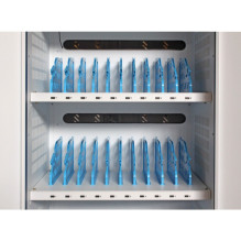Techly I-CABINET-30DUTY portable device management cart / cabinet White, Blue Techly I-CABINET-30DUTY portable device management cart / cabinet White, Blue