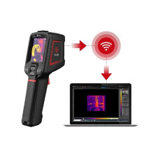 Guide Sensmart E1+ thermal imaging camera Vanadium Oxide Uncooled Focal Plane Arrays Black 120 x 90 pixels Built-in disp