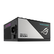 ASUS ROG Loki SFX-L 850W Platinum maitinimo blokas 24 kontaktų ATX juodas, sidabrinis ASUS ROG Loki SFX-L 850W Platinum maitinimo blokas 24 kontaktų ATX juodas, sidabrinis