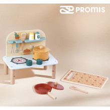 Promis Mini medinė virtuvėlė vaikams